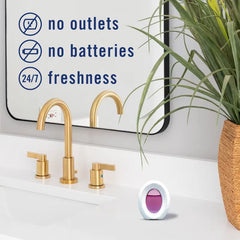 Febreze Berry & Bramble Bathroom Air Freshener - 3ct: Disposable, Dye-Free, Phthalate-Free, Oil Form