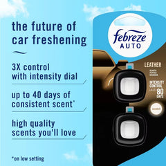 2ct Febreze Auto Leather