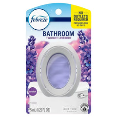 Febreze Bathroom Air Fresheners - Twilight Lavender: Non-Powered, Oil, 1-Pack