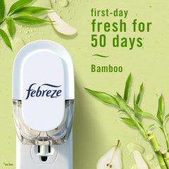 Febreze LIGHT Fade Defy Plug Air Freshener - Bamboo - 0.87 fl oz