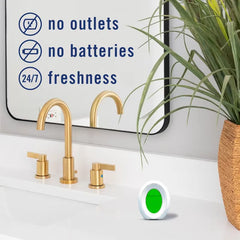 Febreze Gain Original Bathroom Air Freshener - 3ct: Oil, Dye-Free, Phthalate-Free, 0.75 oz