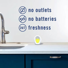 Febreze Heavy Duty Kitchen Air Freshener - Lemon - 1ct: Oil, Dye-Free, Phthalate-Free, 0.25oz