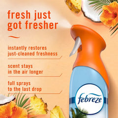 Febreze Air Mist Odor-Fighting Air Freshener - Hawaiian Aloha - 8.1oz/2pk: Dye-Free, Phthalate-Free