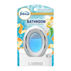 Febreze Refresh & Energize Bathroom Air Freshener: Disposable Oil, Dye-Free, Phthalate-Free, Non-Powered, 0.25 oz
