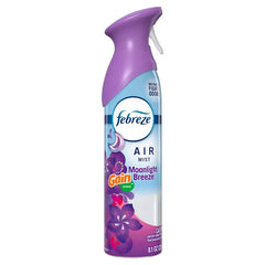 Air Fresheners Febreze Air Gain Moonlight Breeze - 8.1oz: Aerosol, Non-Powered