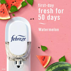 Febreze Plug Triple Refill Air Freshener Sweet Watermelon Vine - 3ct: Electric, Oil, Disposable, 2.63 Oz
