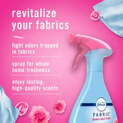 Febreze Fabric Downy Air Freshener - April Fresh - 23.6 fl oz: Dye-Free, Phthalate-Free, Multi-Surface