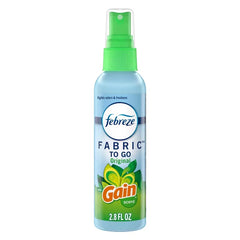 Febreze Fabric Refresher with Gain Original Scent - 2.8 fl oz: Liquid Spray, Dye-Free, Phthalate-Free