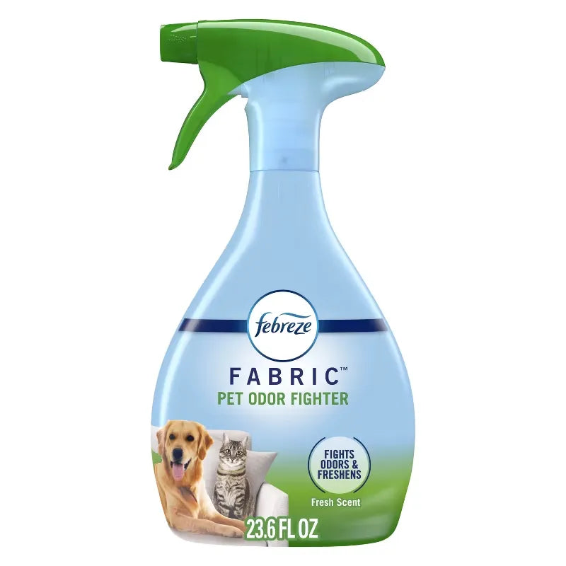 Febreze Fabric Pet Odor Eliminator - 23.6 fl oz: Dye-Free, Phthalate-Free, Multi-Surface, Ready to Use