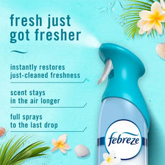 Febreze Air Fresheners - Bora Bora Waters: Non-Powered, Aerosol, Scented